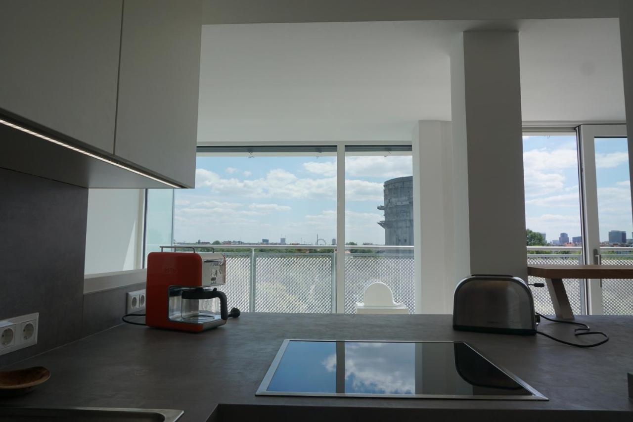 Apartamento Augartenblick Penthauscombo 15/16 - Blick Zum Riesenrad Viena Exterior foto