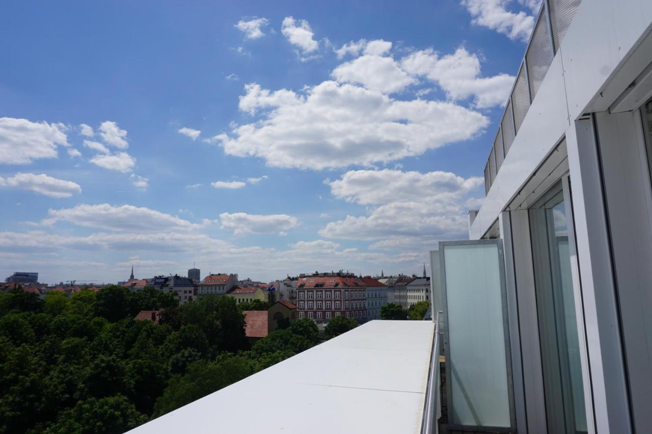 Apartamento Augartenblick Penthauscombo 15/16 - Blick Zum Riesenrad Viena Exterior foto